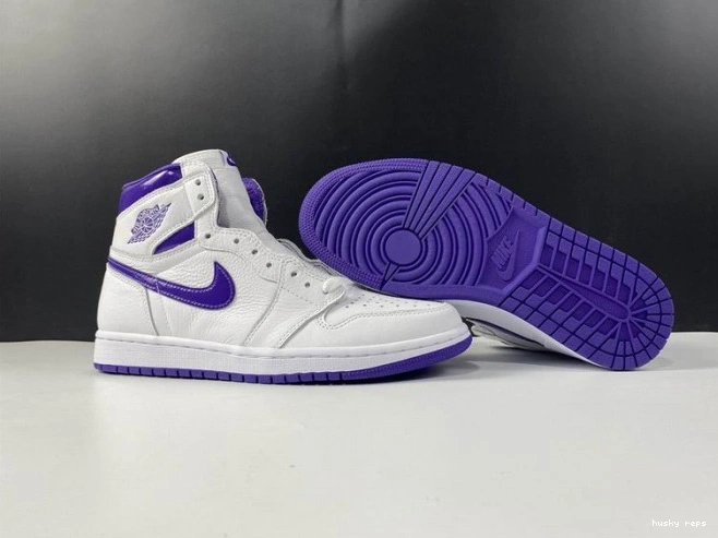 Rep Husky AIR JORDAN COURT RETRO HIGH CD0461-151 1 PURPLE 0711